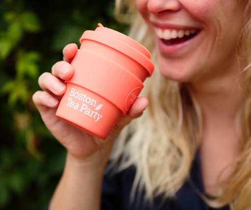 Peach Cup With Smile 2